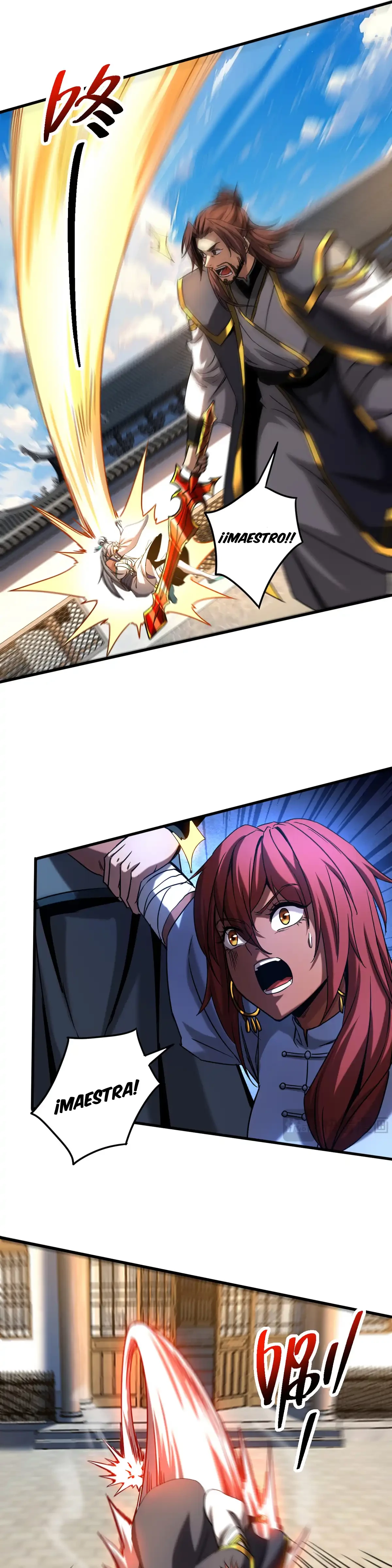 Mientras mis discípulas se matan, yo me relajo! > Capitulo 90 > Page 121